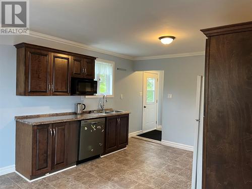 6 Bennetts Hill, Carbonear, NL - Indoor Photo Showing Kitchen With Double Sink