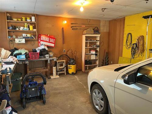 1247 7Th Street, Brandon, MB - Indoor Photo Showing Garage