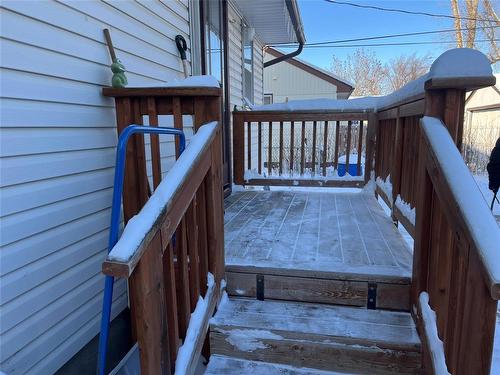 1247 7Th Street, Brandon, MB - Outdoor With Deck Patio Veranda With Exterior