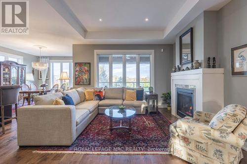 62 Coyle Court, Welland, ON - Indoor Photo Showing Living Room With Fireplace