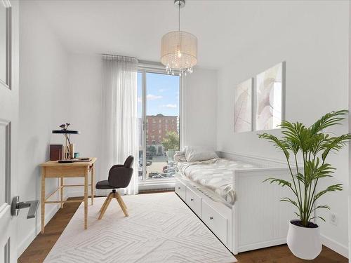 Chambre Ã Â coucher - 406-635 Rue St-Maurice, Montréal (Ville-Marie), QC - Indoor Photo Showing Bedroom