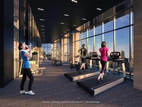 1506-2221 Yonge St, Toronto, ON - Indoor Photo Showing Gym Room