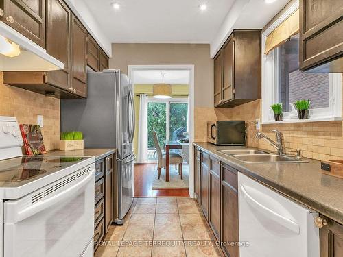 53 Rosebud Ave, Brampton, ON - Indoor Photo Showing Kitchen With Double Sink