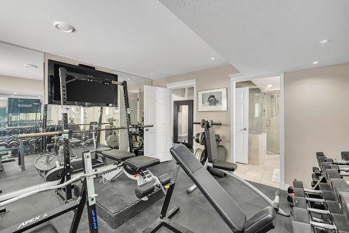 1620 Mission Hill Road, West Kelowna, BC - Indoor Photo Showing Gym Room