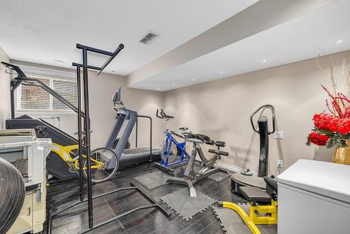 1620 Mission Hill Road, West Kelowna, BC - Indoor Photo Showing Gym Room