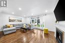 38 Citation Drive, Toronto, ON  - Indoor Photo Showing Living Room With Fireplace 