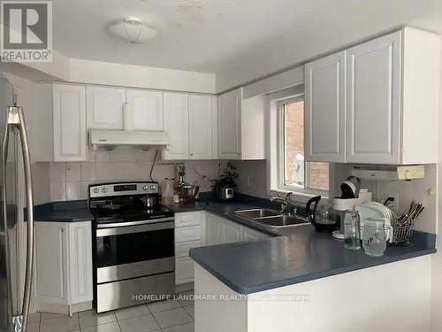 Summer - 846 Cardington Street, Mississauga, ON - Indoor Photo Showing Kitchen With Double Sink