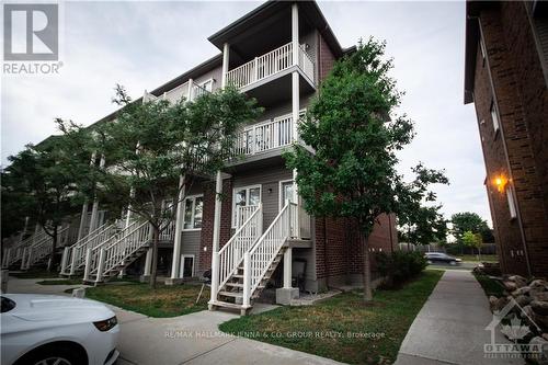 25 - 2561 Longfields Road, Ottawa, ON - Outdoor With Balcony With Facade