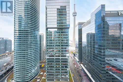 2304 - 65 Bremner Boulevard, Toronto, ON - Outdoor With Facade