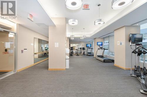 2304 - 65 Bremner Boulevard, Toronto, ON - Indoor Photo Showing Gym Room