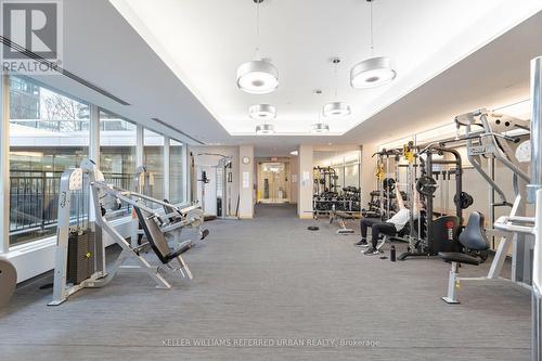 2304 - 65 Bremner Boulevard, Toronto, ON - Indoor Photo Showing Gym Room