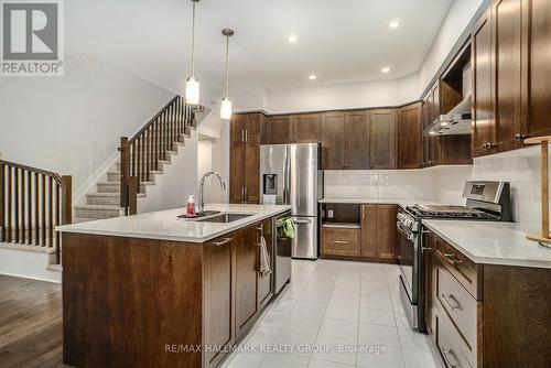 97 Canvasback Ridge, Ottawa, ON - Indoor Photo Showing Kitchen With Stainless Steel Kitchen With Upgraded Kitchen