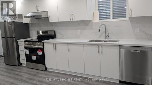 383 Mccartney Crescent, Milton, ON - Indoor Photo Showing Kitchen With Double Sink