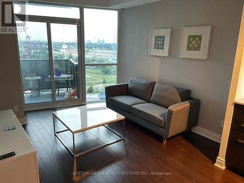 1507 - 80 Marine Parade Drive, Toronto, ON - Indoor Photo Showing Living Room