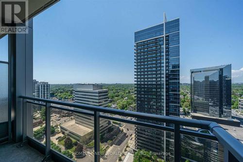 2712 - 23 Sheppard Avenue E, Toronto, ON - Outdoor With Balcony With View