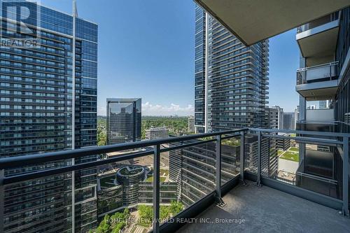 2712 - 23 Sheppard Avenue E, Toronto, ON - Outdoor With Balcony