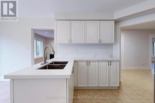 51 Kerrison Drive W, Ajax, ON - Indoor Photo Showing Kitchen With Double Sink