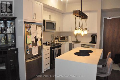 212 - 50 Ann Street, Caledon, ON - Indoor Photo Showing Kitchen With Stainless Steel Kitchen