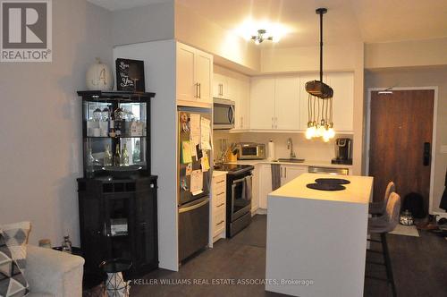 212 - 50 Ann Street, Caledon, ON - Indoor Photo Showing Kitchen With Stainless Steel Kitchen