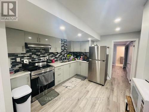 Bsmt - 6 Haverstock Crescent, Brampton, ON - Indoor Photo Showing Kitchen