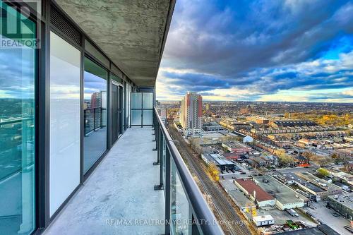 2506 - 1285 Dupont Street, Toronto, ON - Outdoor With Balcony With View