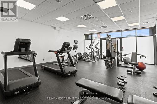 607 - 220 Cannon Street E, Hamilton, ON - Indoor Photo Showing Gym Room