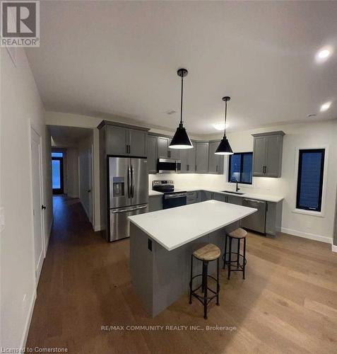 96 Riverstone Way, Belleville, ON - Indoor Photo Showing Kitchen With Stainless Steel Kitchen With Upgraded Kitchen