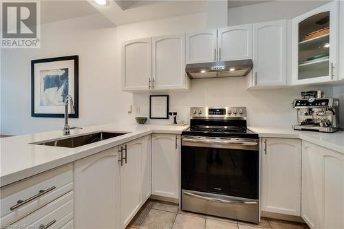 262 Dundas Street E Unit# 317, Hamilton, ON - Indoor Photo Showing Kitchen