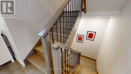 Red Oak Stairs - 1968 Buroak Crescent, London, ON - Indoor Photo Showing Other Room