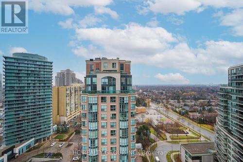 2203 - 7 Lorraine Drive, Toronto, ON - Outdoor With View