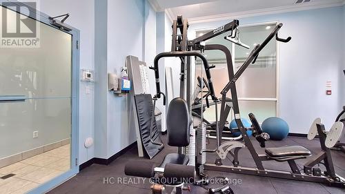 2203 - 7 Lorraine Drive, Toronto, ON - Indoor Photo Showing Gym Room