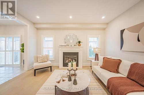 44 Libra Avenue, Richmond Hill, ON - Indoor Photo Showing Living Room With Fireplace