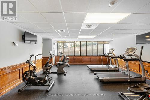 706 - 50 Elm Drive E, Mississauga, ON - Indoor Photo Showing Gym Room