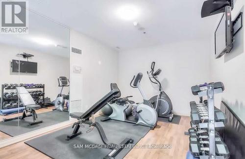 813 - 220 Forum Drive, Mississauga, ON - Indoor Photo Showing Gym Room