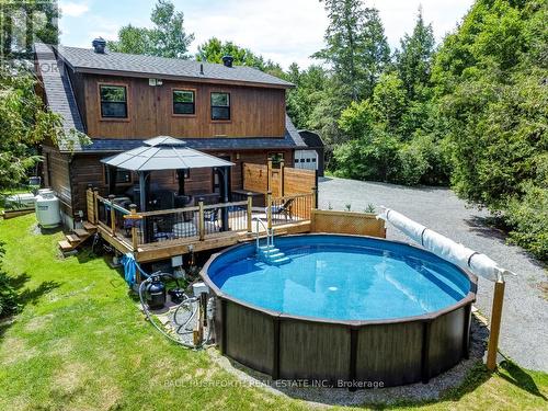 417 Amberwood Road, Beckwith, ON - Outdoor With Above Ground Pool With Backyard