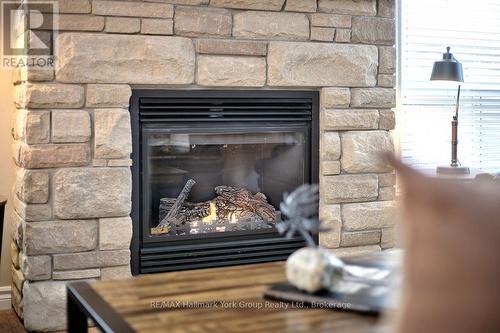 34 Davis Street, Collingwood, ON - Indoor Photo Showing Living Room With Fireplace