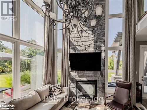 34 Carrick Trail, Gravenhurst (Muskoka (S)), ON - Indoor With Fireplace