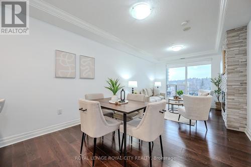 507 - 150 Wellington Street E, Guelph (Central West), ON - Indoor Photo Showing Dining Room