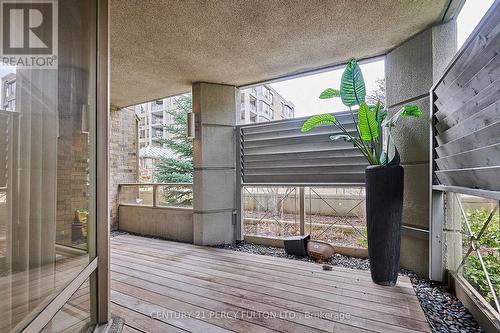 101 - 225 The Donway W, Toronto, ON -  With Deck Patio Veranda With Exterior