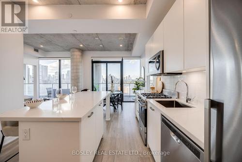 2201 - 55 Ontario Street, Toronto, ON - Indoor Photo Showing Kitchen With Upgraded Kitchen