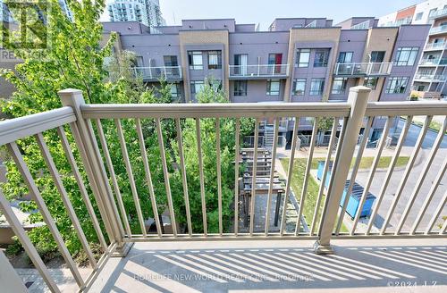 307 - 90 Orchid Place Drive, Toronto, ON - Outdoor With Balcony