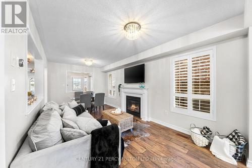 10 Colchester Street, Markham, ON - Indoor Photo Showing Living Room With Fireplace