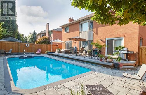 5 Hoyt Court, Whitby, ON - Outdoor With In Ground Pool With Deck Patio Veranda