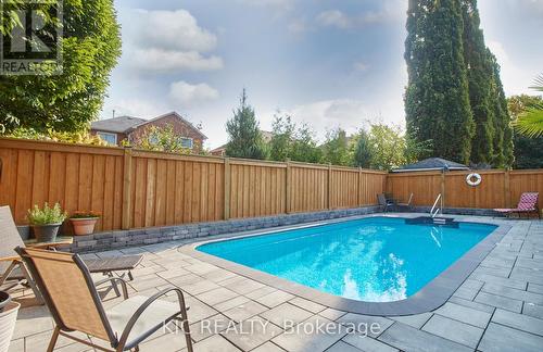 5 Hoyt Court, Whitby, ON - Outdoor With In Ground Pool With Deck Patio Veranda With Backyard