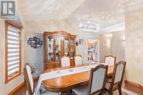 3157 Robinet, Windsor, ON - Indoor Photo Showing Dining Room