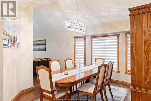 3157 Robinet, Windsor, ON - Indoor Photo Showing Dining Room