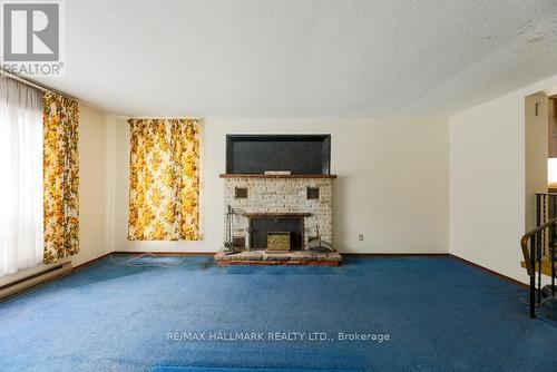 154 County Road 28, Belleville, ON - Indoor Photo Showing Living Room With Fireplace