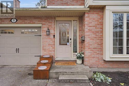 22 Westridge Court, London, ON - Outdoor With Exterior