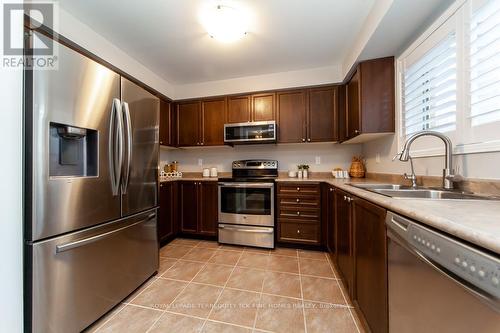 2249 Winlord Place, Oshawa, ON - Indoor Photo Showing Kitchen With Stainless Steel Kitchen With Double Sink