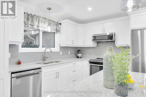 8 Loraine Avenue, Quinte West, ON - Indoor Photo Showing Kitchen With Double Sink With Upgraded Kitchen